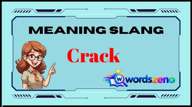 Crack Meaning Slang