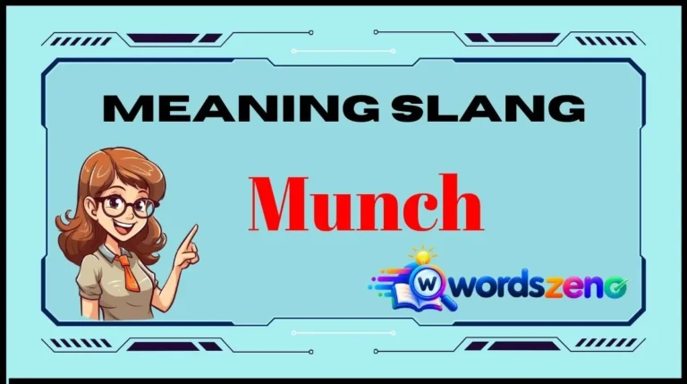 Munch Meaning Slang