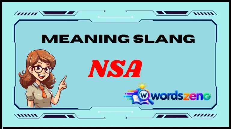 NSA Meaning Slang