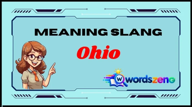 Ohio Meaning Slang