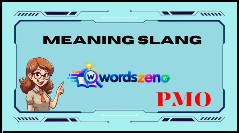 PMO Meaning Slang