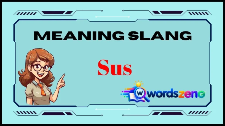 Sus Meaning Slang