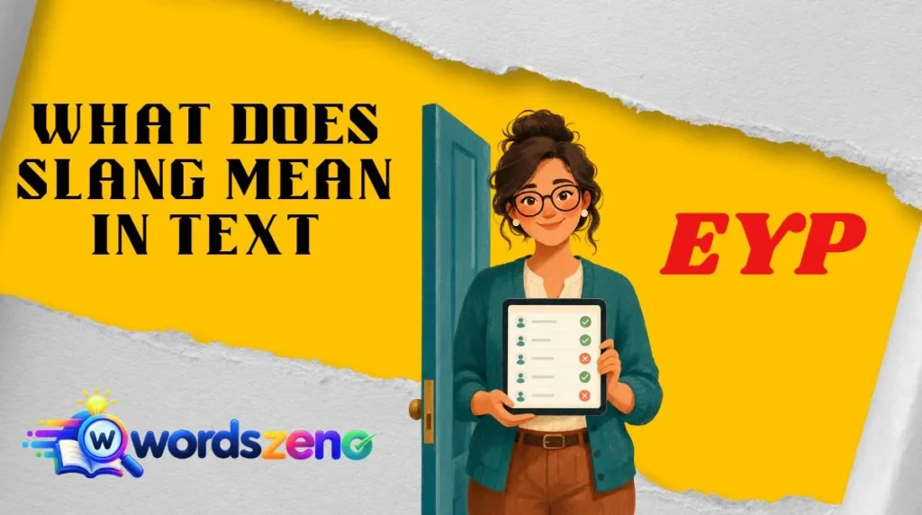 What Does “eyp meaning slang” Mean in Text?