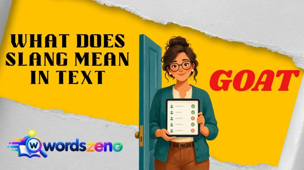 What Does “GOAT Meaning Slang” Mean in Text?