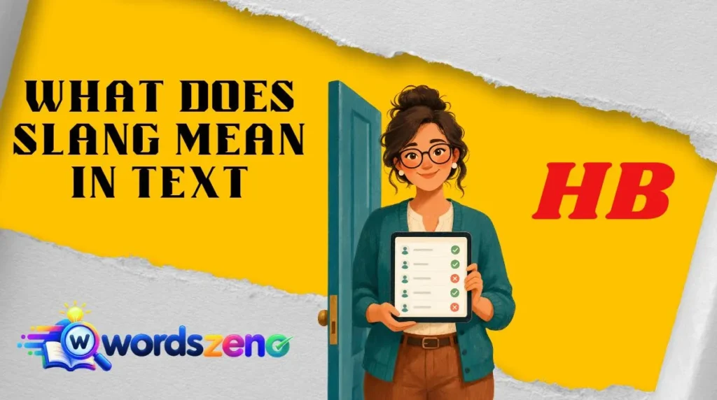 What Does “hb meaning slang” Mean in Text?