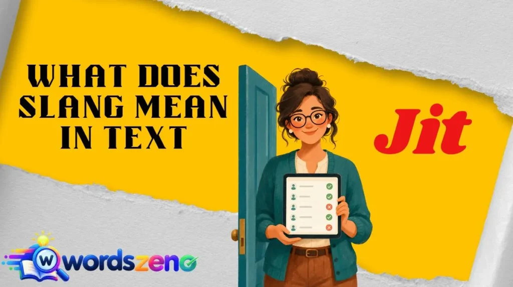 What Does “Jit Meaning Slang” Mean in Text?