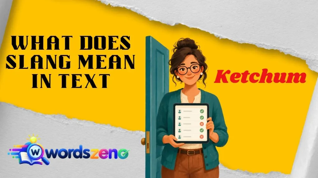 What Does “Ketchum Meaning Slang” Mean in Text?