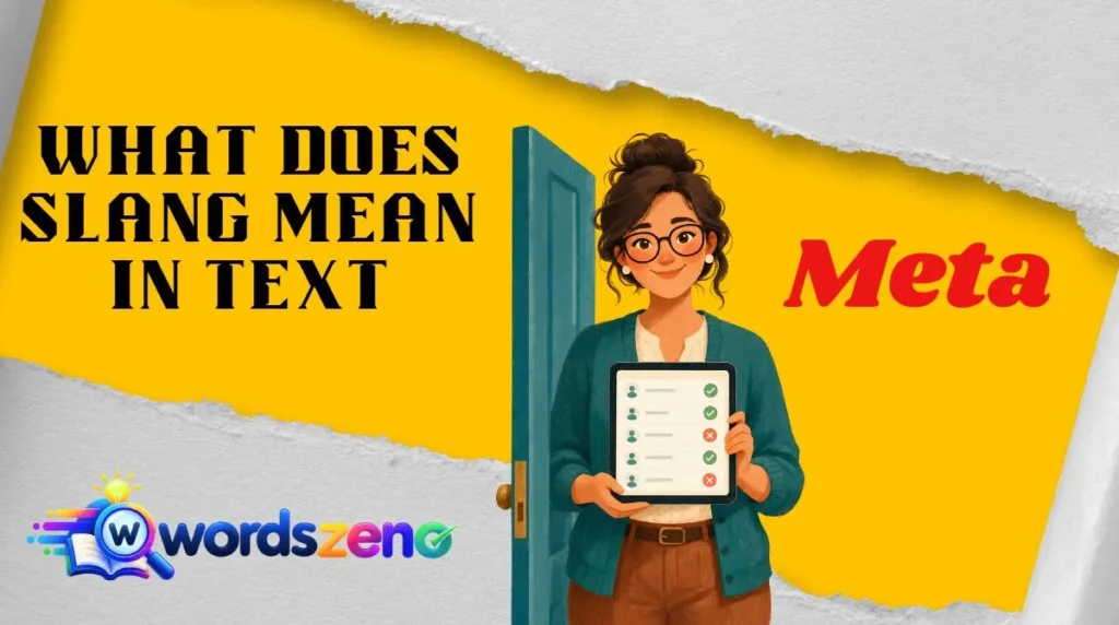 What Does “Meta Meaning Slang” Mean in Text?