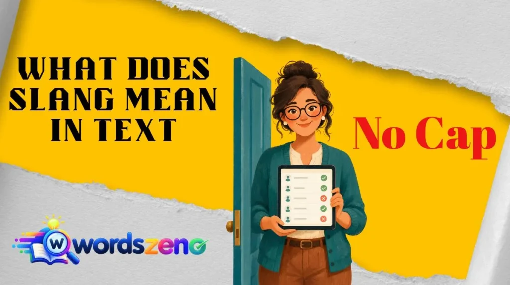 What Does “no cap meaning slang” Mean in Text?