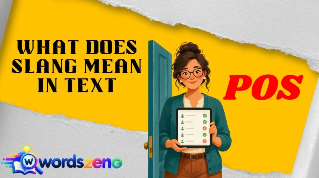 What Does “POS Meaning Slang” Mean in Text?