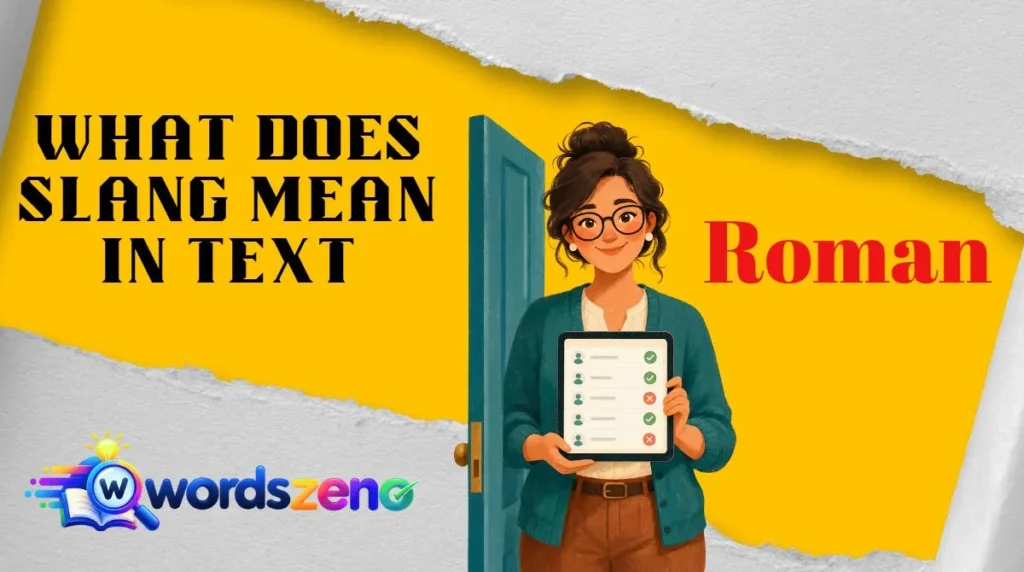 What Does “roman empire meaning slang” Mean in Text?