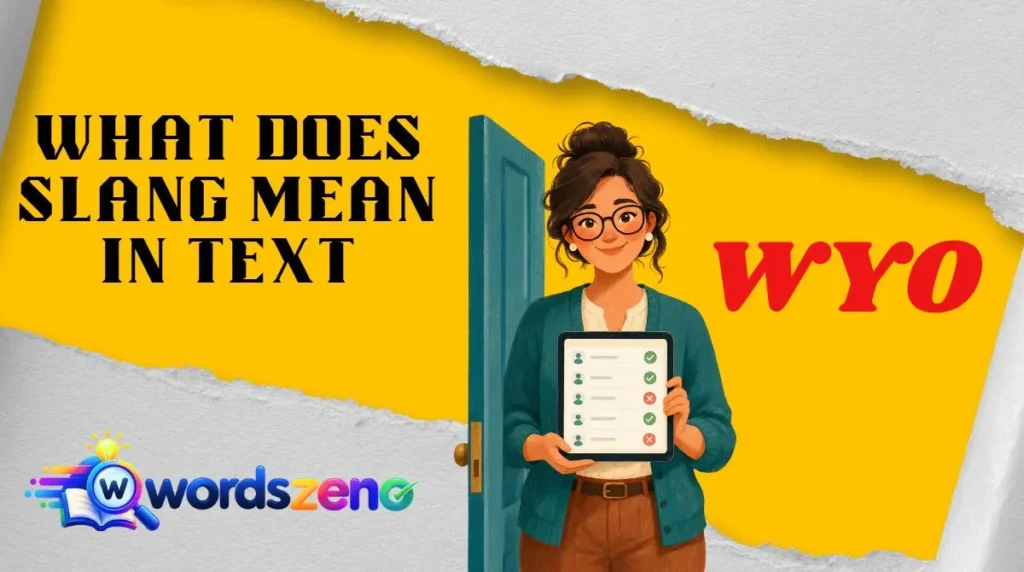 What Does “WYO Meaning Slang” Mean in Text?