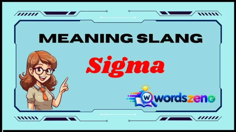 What the Sigma Meaning Slang