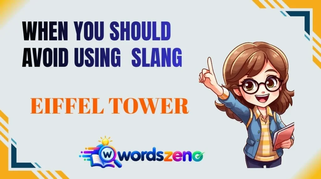 When You Should Avoid Using “Eiffel Tower Meaning Slang”