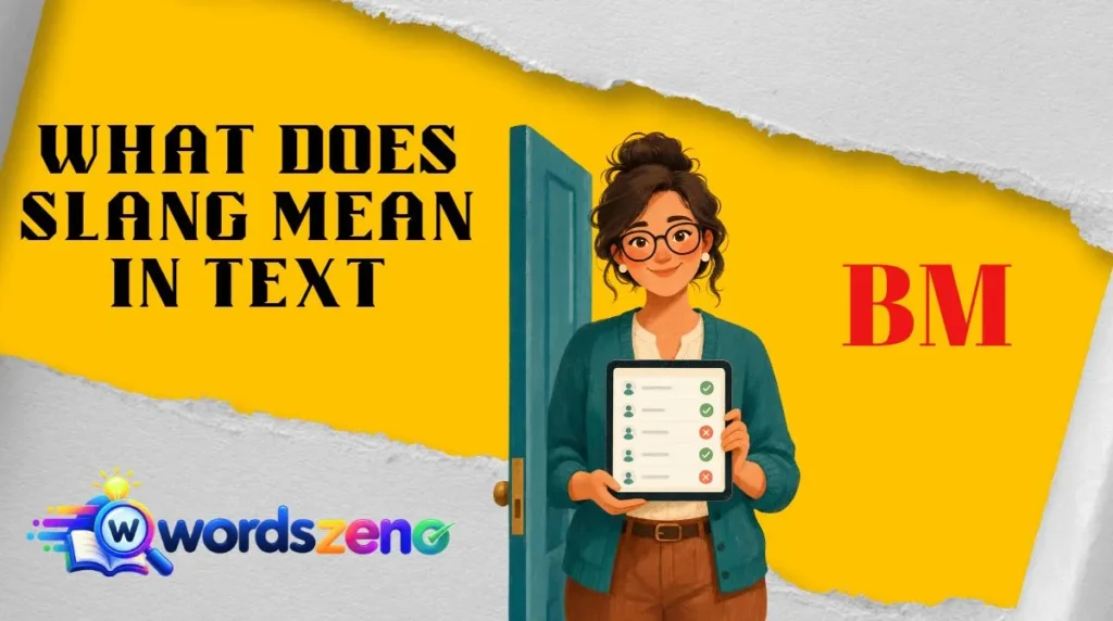 What Does “BM Meaning Slang” Mean in Text?